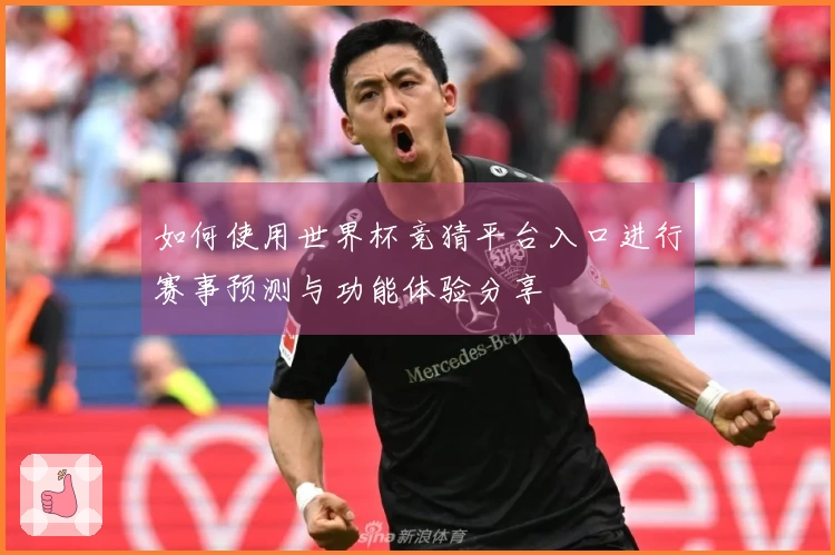 如何使用世界杯竞猜平台入口进行赛事预测与功能体验分享